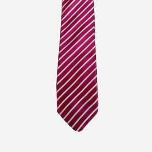 Donald J Trump Signature Collection Red Striped Men's Tie